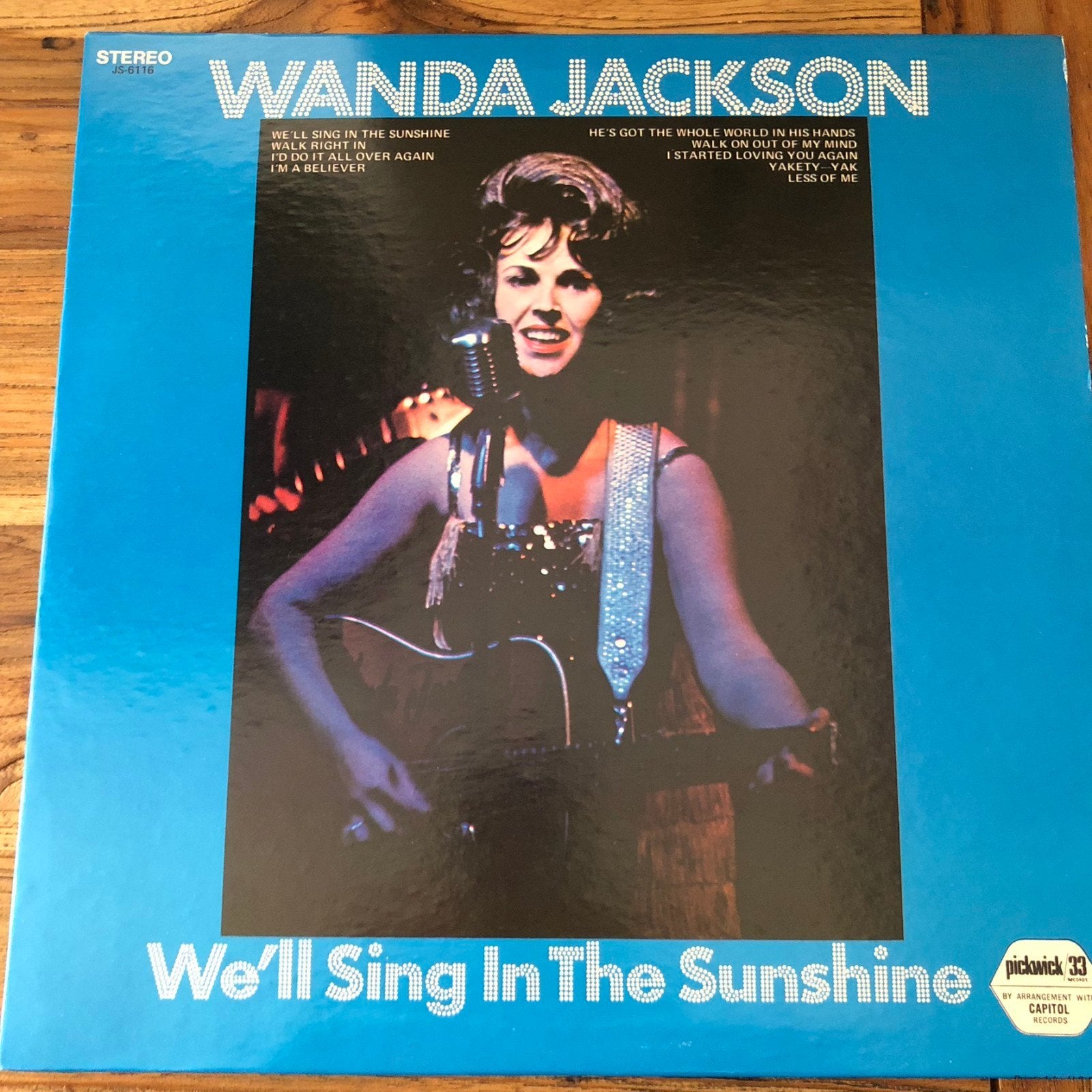 Wanda Jackson - We'll Sing In The Sunshine LP, Cd's en Dvd's, Vinyl | Pop, Gebruikt, 12 inch, Ophalen of Verzenden