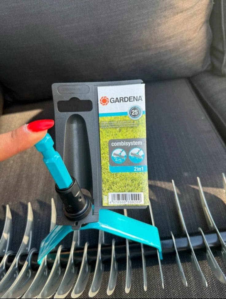 GARDENA combisystem Hark - Nieuw, Ophalen, Nieuw, Hark