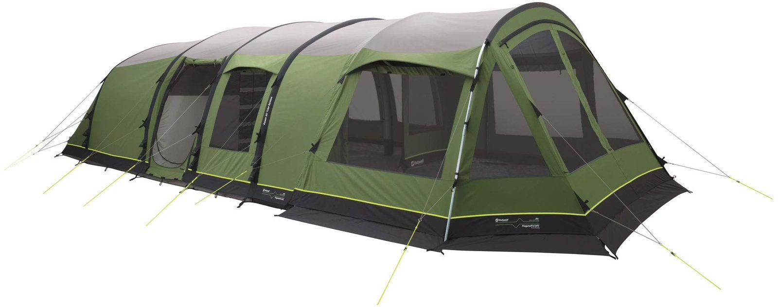 Gezocht; Outwell Flagstaff 6atc front awning, Ophalen, Zo goed als nieuw