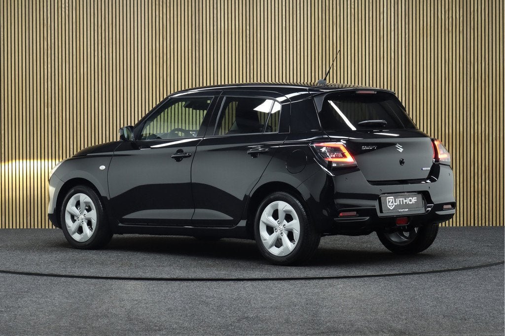 Suzuki Swift 1.2 Smart Hybrid CVT Automaat Select | Uit Voor, Auto's, Suzuki, 83 pk, Stof, Gebruikt, Zwart