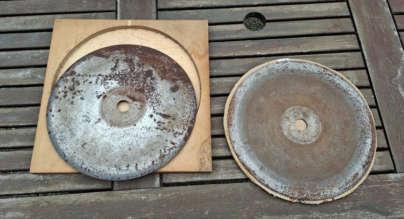 Oude fijn getande cirkelzagen voor Kunststof of Alu ∅29,5cm, Doe-het-zelf en Verbouw, Gereedschap | Zaagmachines, Ophalen of Verzenden