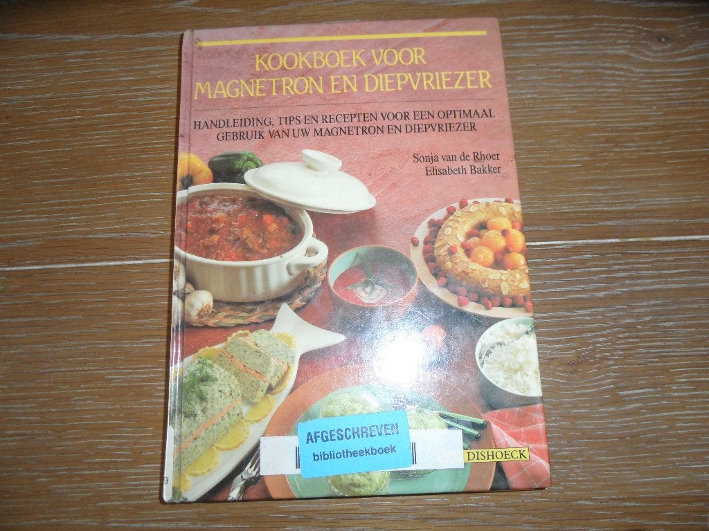Kookboek voor magnetron en diepvriezer, Ophalen of Verzenden, Zo goed als nieuw