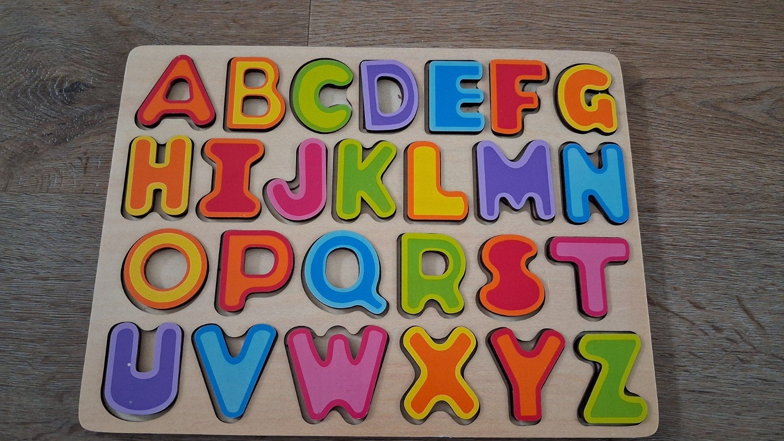 Houten Alfabet Puzzel voor Kinderen, Ophalen of Verzenden