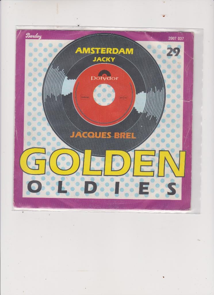 jacques brel, Cd's en Dvd's, Vinyl Singles, Ophalen of Verzenden, Gebruikt, Nederlandstalig