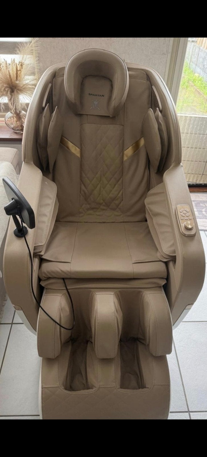 Spartan Massagestoel - Luxe en Ontspanning, Sport en Fitness, Ophalen, Zo goed als nieuw, Massagestoel of Kussen