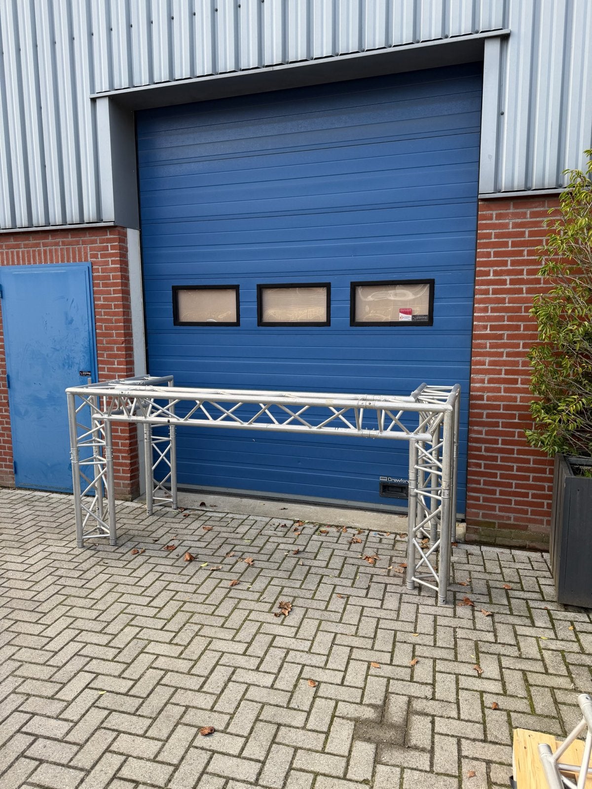 Truss DJ Booth met extra 1 meter truss-stuk, Ophalen, Gebruikt