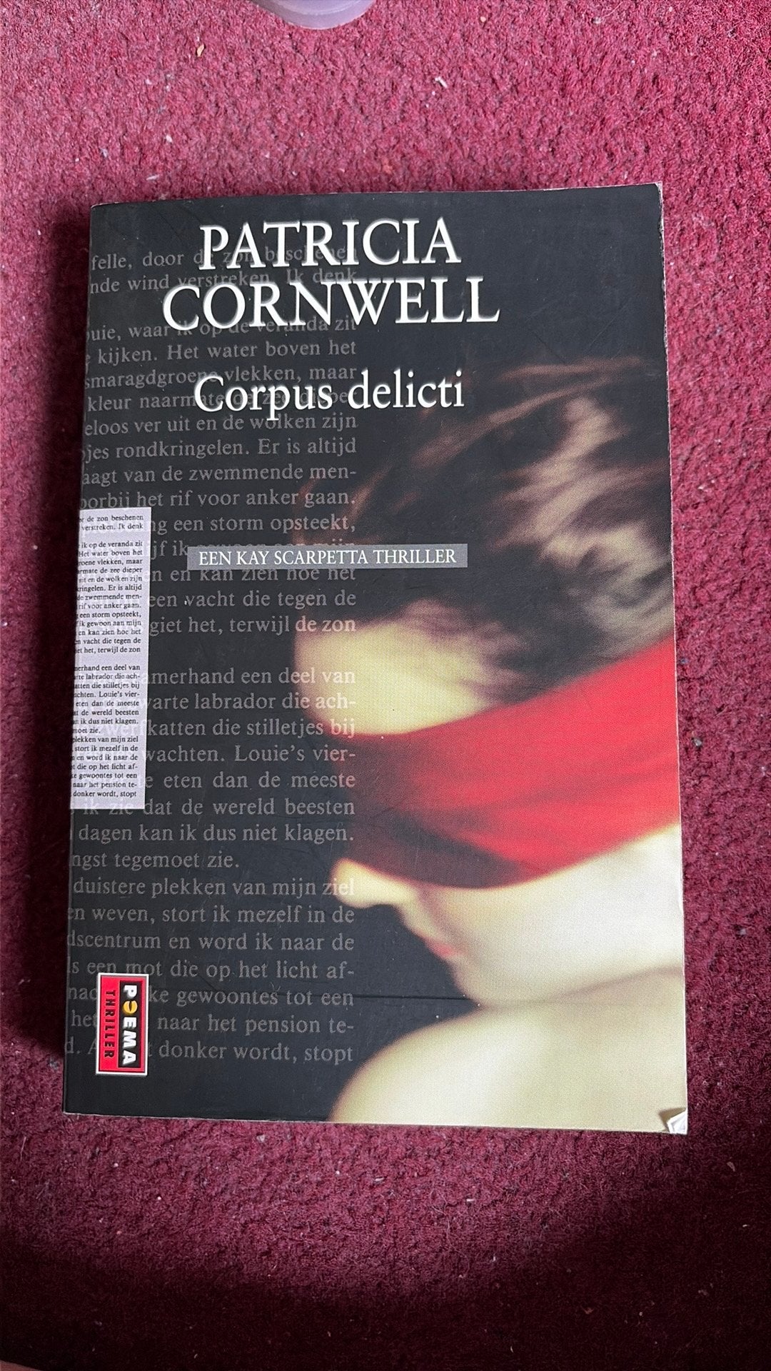 Patricia Cornwell - Corpus delicti, Ophalen of Verzenden, Zo goed als nieuw, Patricia Cornwell
