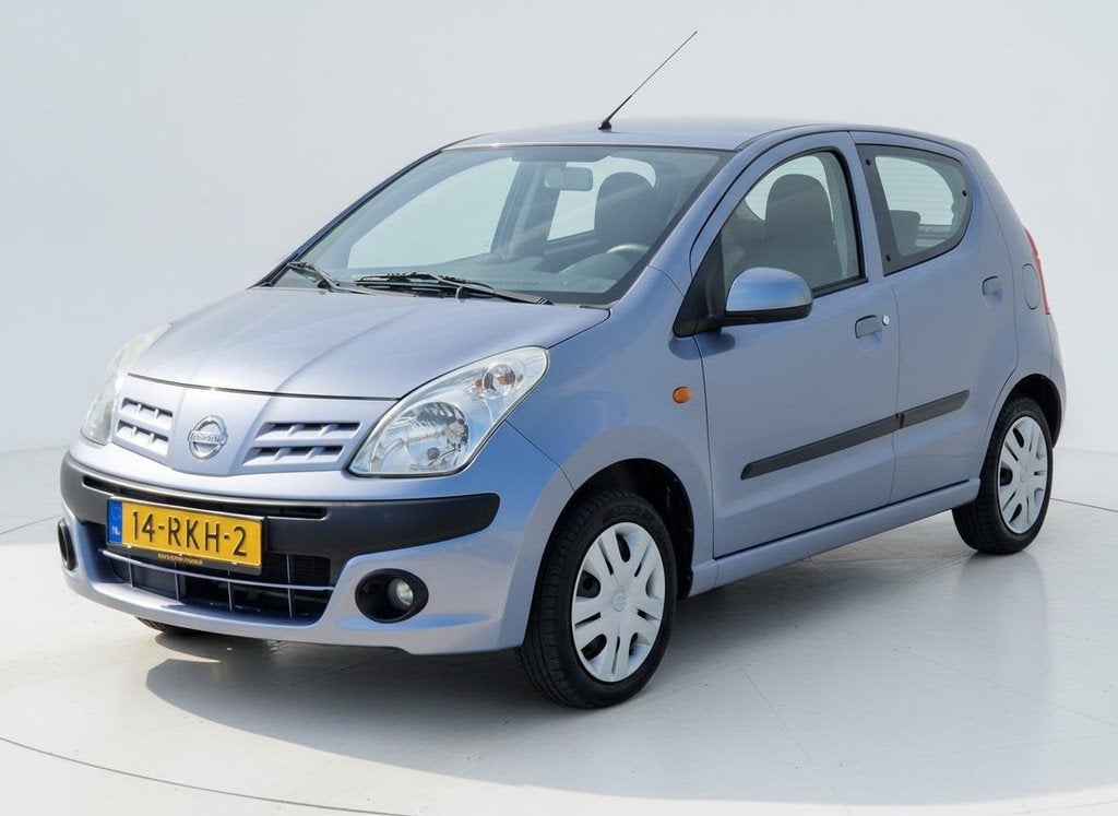 Nissan Pixo 1.0 ACENTA 5-DRS AIRCO TREKHAAK, Auto's, Nissan, Voorwielaandrijving, Euro 5, Stof, Gebruikt