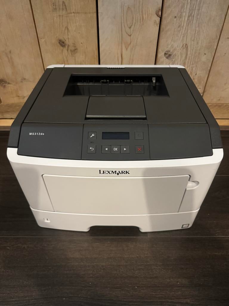 Lexmark MS312dn Zwart/wit Laserprinter, Ophalen, Zwart-en-wit printen, Gebruikt, Printer