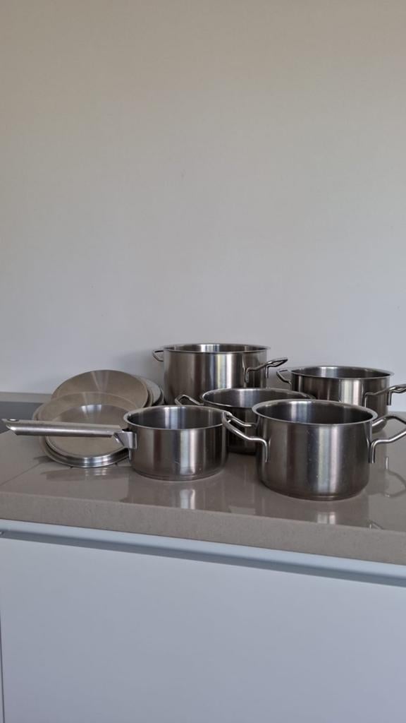 Fissler Proline Pannenset RVS 18/10 - 5-delig, Ophalen