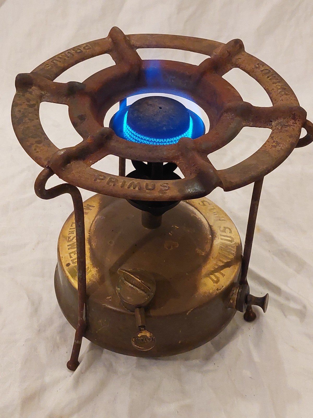 Optimus No 1.S. Petroleum brander, Ophalen of Verzenden, Gebruikt