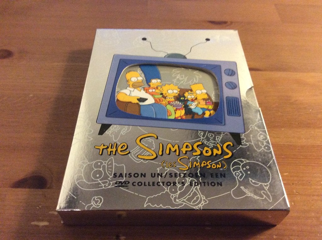 The Simpsons het volledige eerste seizoen collector edition, Gebruikt, Seizoen 1, Ophalen of Verzenden, Komedie