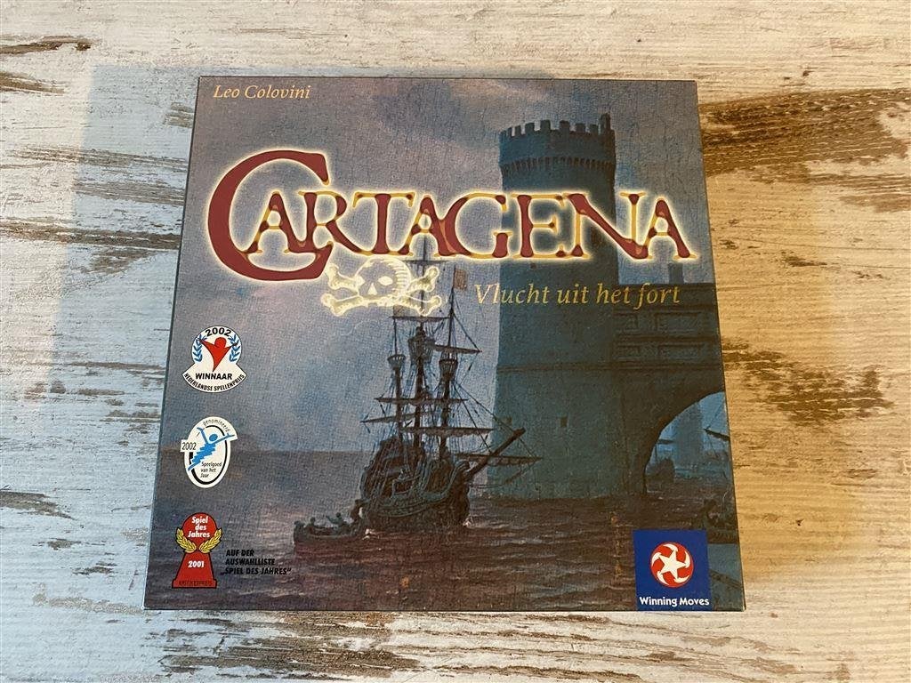 Cartagena bordspel Winning moves [s146], Verzenden, Zo goed als nieuw