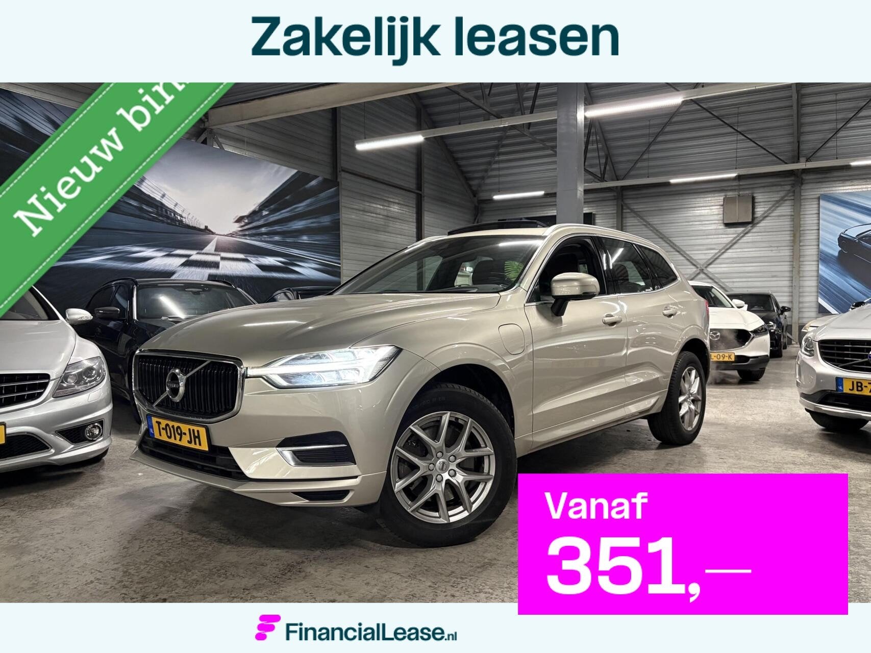 Volvo XC60 2.0 T8 Twin Engine AWD|HUD|Luchtvering|Leder|Pano, Automaat, Gebruikt, Euro 6, 1969 cc
