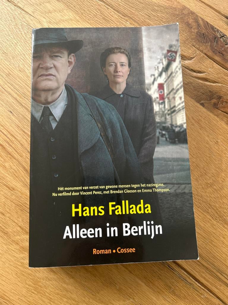 Alleen in Berlijn - Hans Fallada (verfilmd), Ophalen of Verzenden, Gelezen, Europa overig