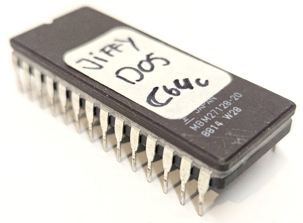 Commodore 64 C64 C64C Jiffy DOS UV Eprom werkend getest, Computers en Software, Vintage Computers, Ophalen of Verzenden, Commodore C 64