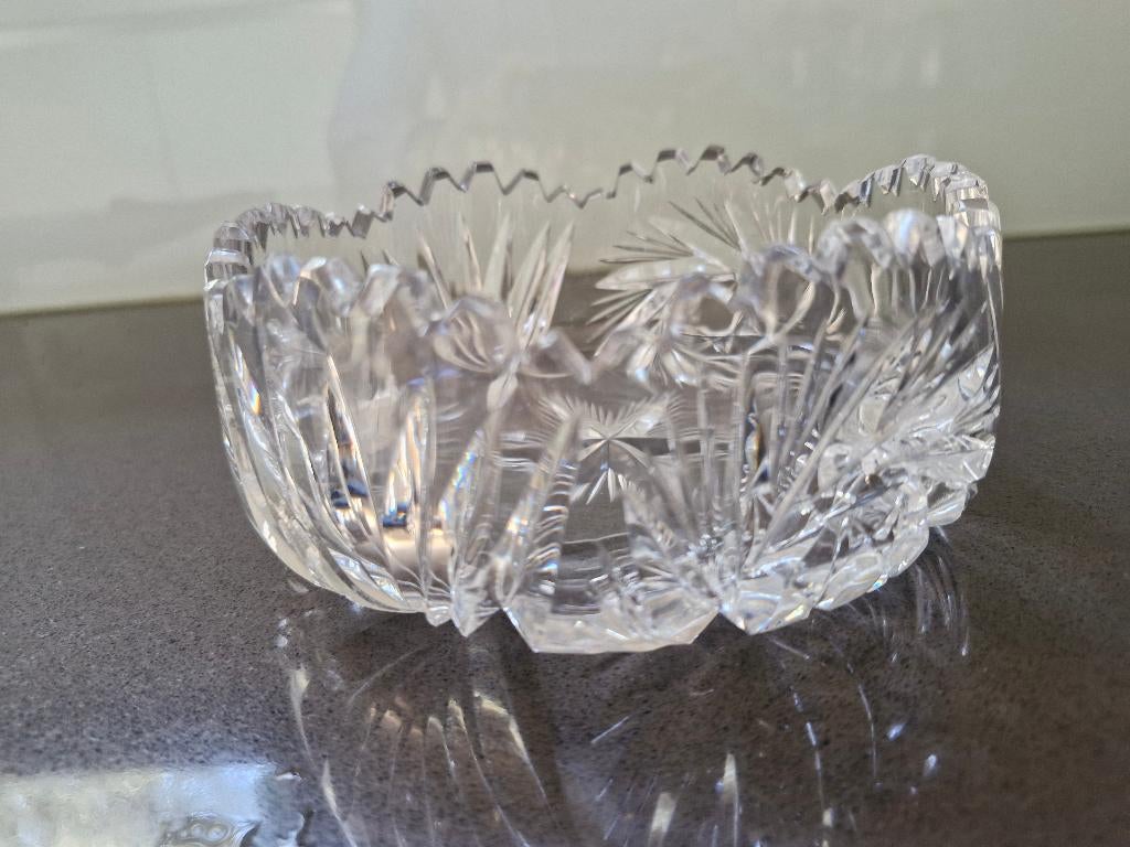 Kristallen schaal, Ophalen, Nieuw, Overige stijlen, Glas