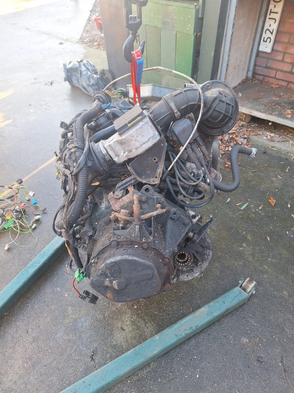 Peugeot 205 Motor met Kabelboom en ECU, Auto-onderdelen, Ophalen, Gebruikt, Peugeot
