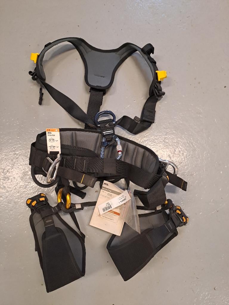 Petzl Sequoia borststuk + klimgordel, nieuw!, Sport en Fitness, Klimsport, Klimsport-accessoire, Mertstraat 5, Nieuw, Verkoop@teeuwentuinmachines.nl