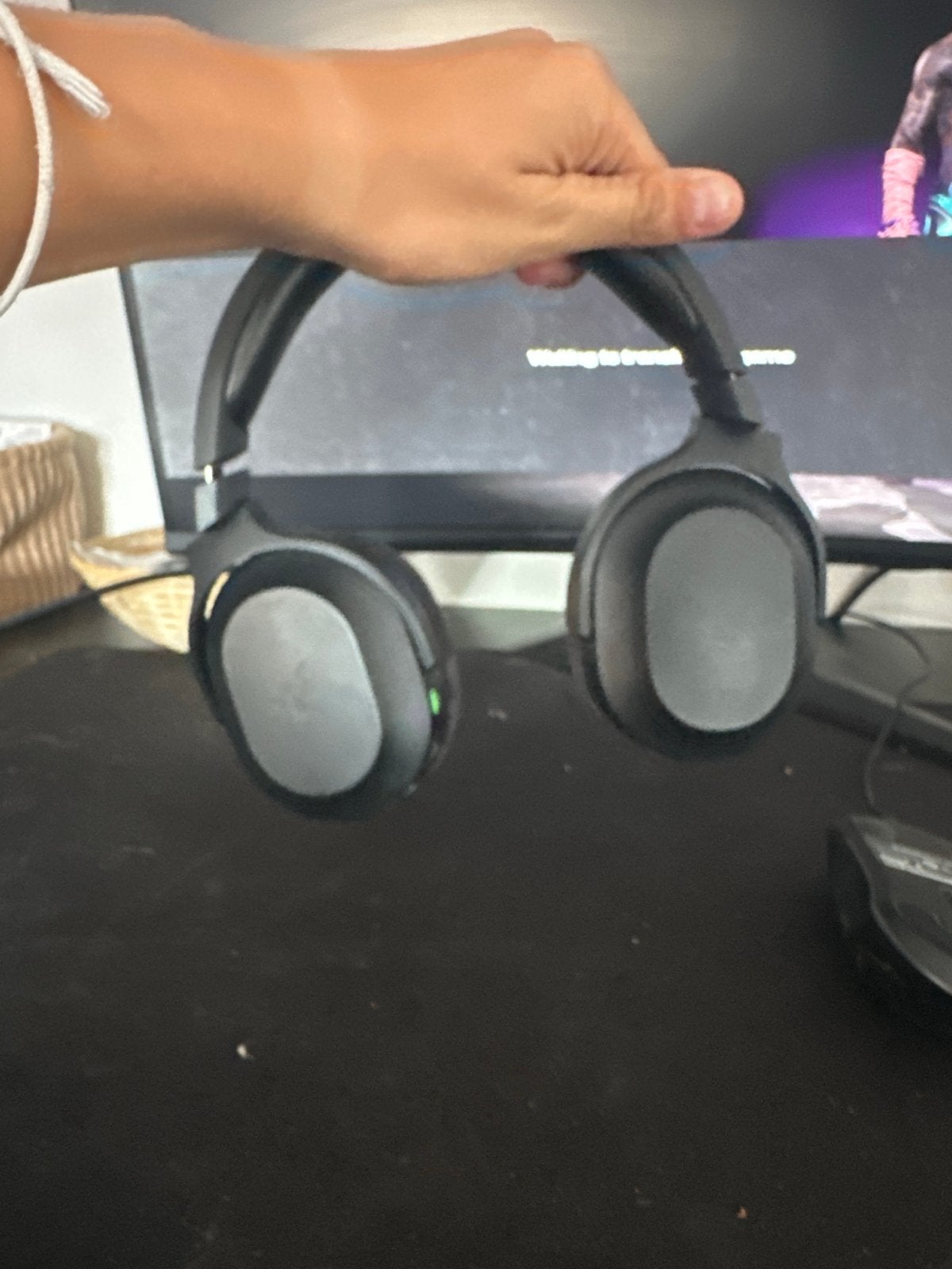 Razer Over-ear Gaming Headset - Zwart, Audio, Tv en Foto, Gebruikt, Ophalen of Verzenden, Razer, Over-ear
