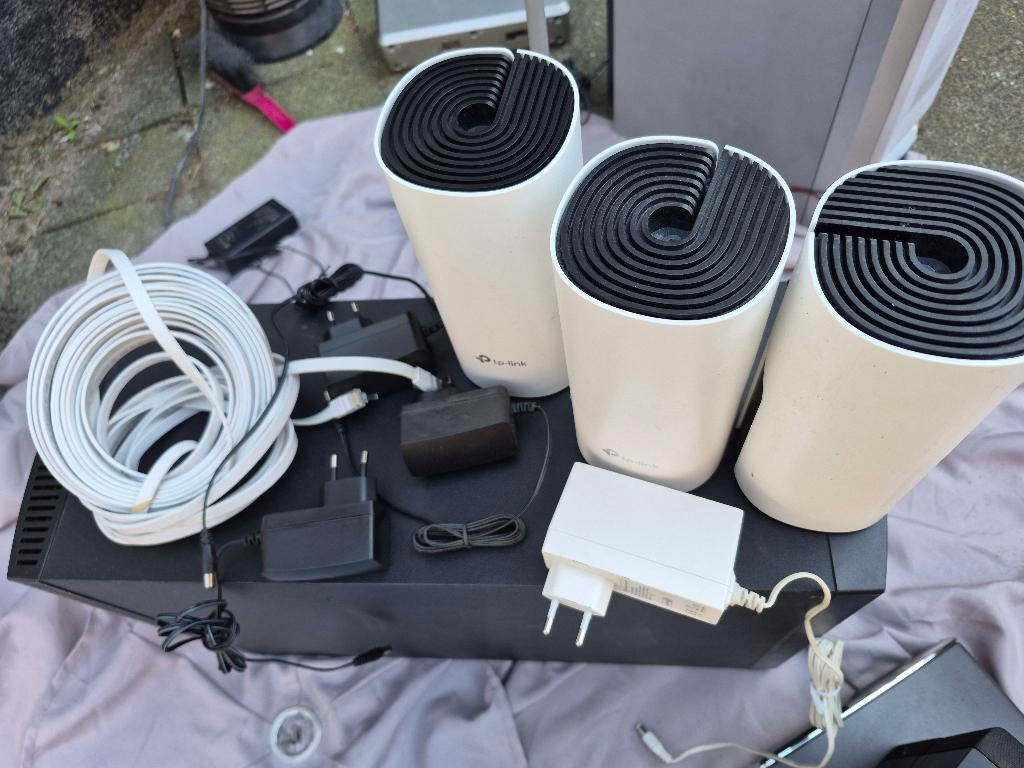 Tp-link Deco M4R Wifi Versterker (3 stuks) - als nieuw   , Ophalen, Zo goed als nieuw, TP Link