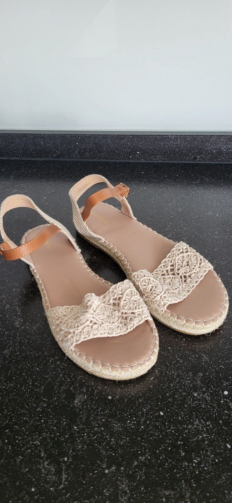 Graceland sandalen maat 40, Beige, Nieuw, Graceland, Sandalen of Muiltjes