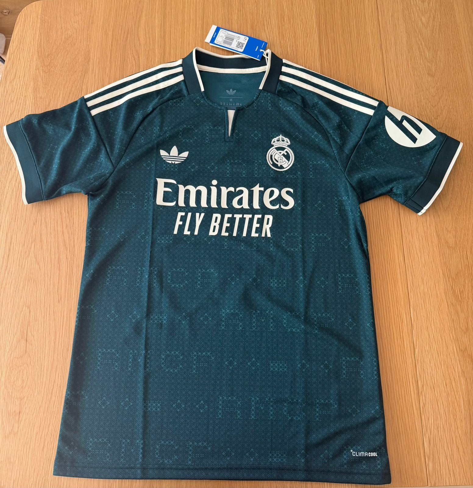 Real Madrid 26/27 uitshirt met Ronaldo maat M nieuw, Sport en Fitness, Voetbal, Maat M, Ophalen of Verzenden, Nieuw, Shirt