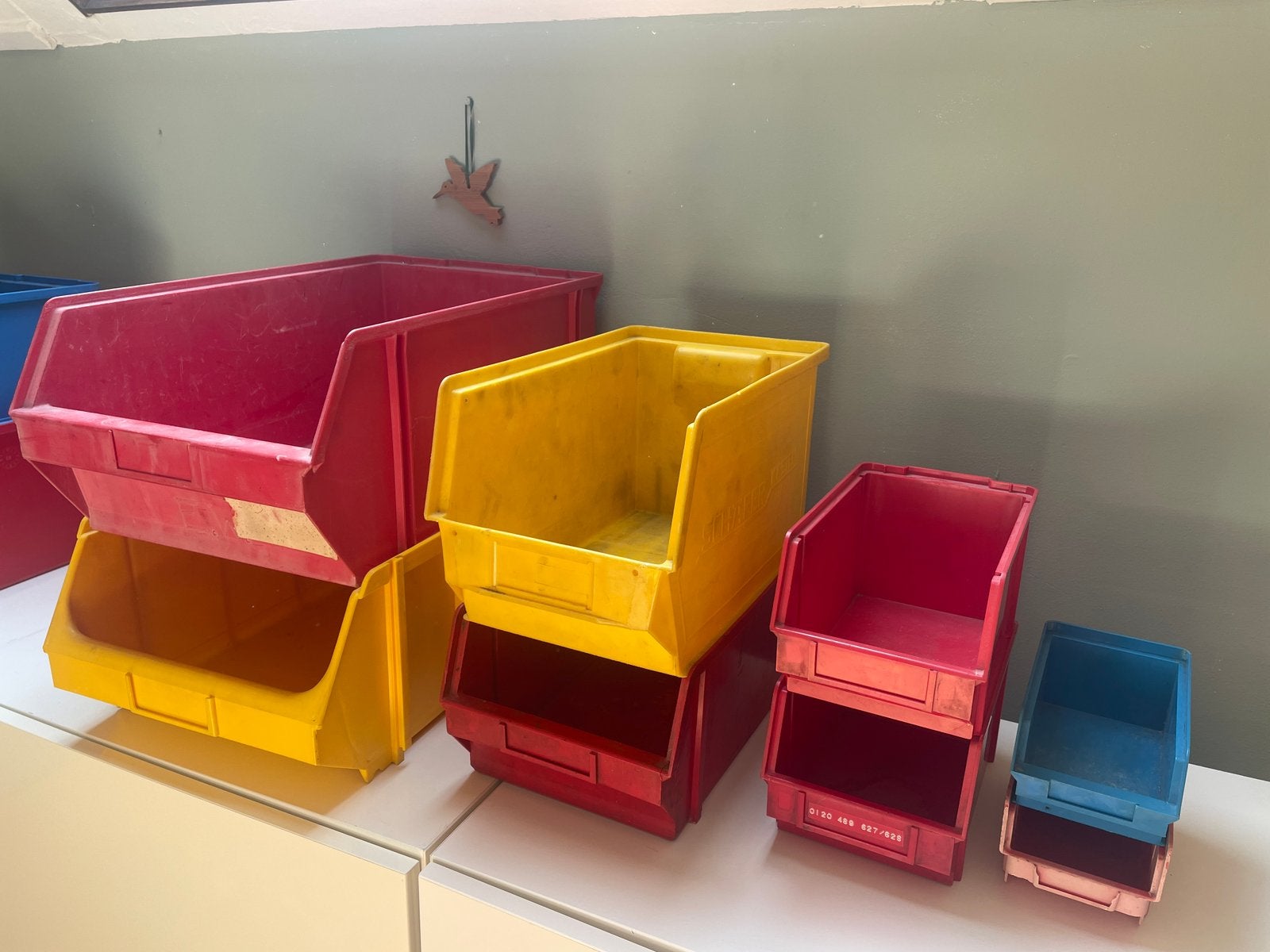 Verschillende opbergbakjes, Doe-het-zelf en Verbouw, Kratten en Dozen, Gebruikt, Overige typen, Minder dan 35 cm, Ophalen of Verzenden