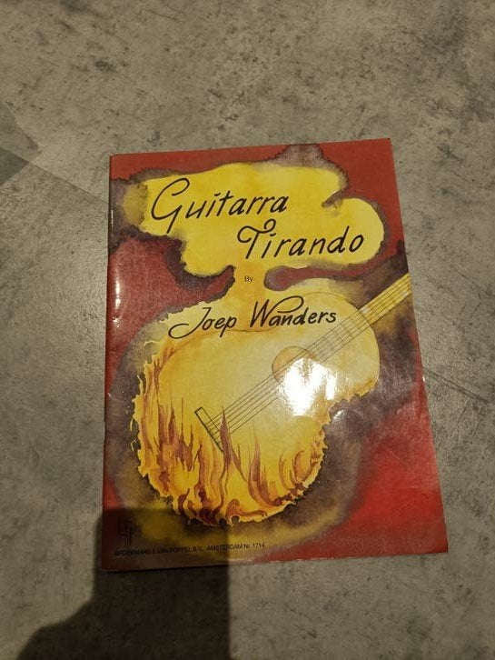 Gitaar Tirando - Joep Wanders - Gitaarlesboek, Muziek en Instrumenten, Bladmuziek, Klassiek, Les of Cursus, Ophalen of Verzenden