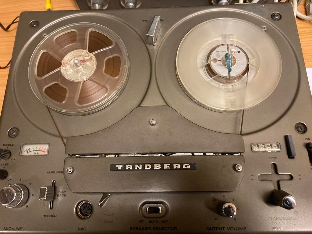 Tandberg 14-22 Bandrecorder uit 1959 - 2 sporen, Audio, Tv en Foto, Bandrecorders, Ophalen, Bandrecorder