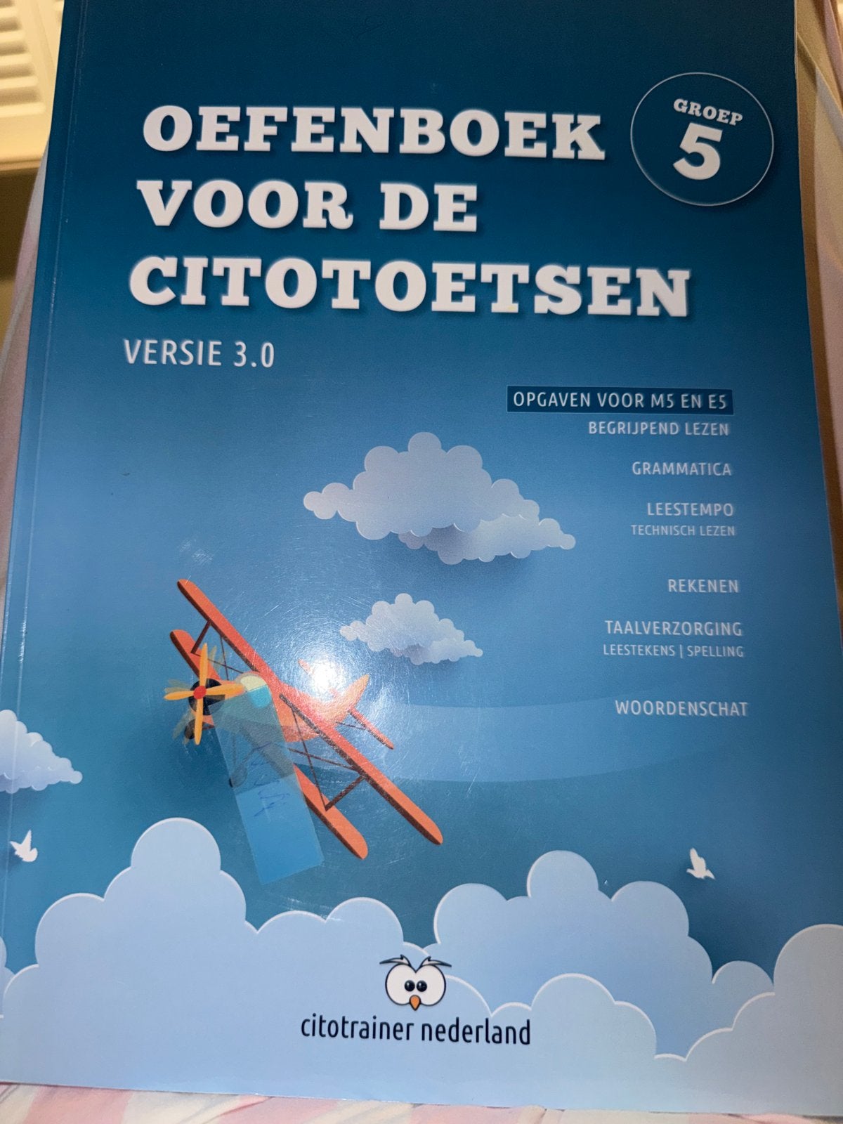 Oefenboek voor de Citotoetsen Groep 5 - Versie 3.0, Ophalen of Verzenden, Zo goed als nieuw, Overige niveaus, Nederlands