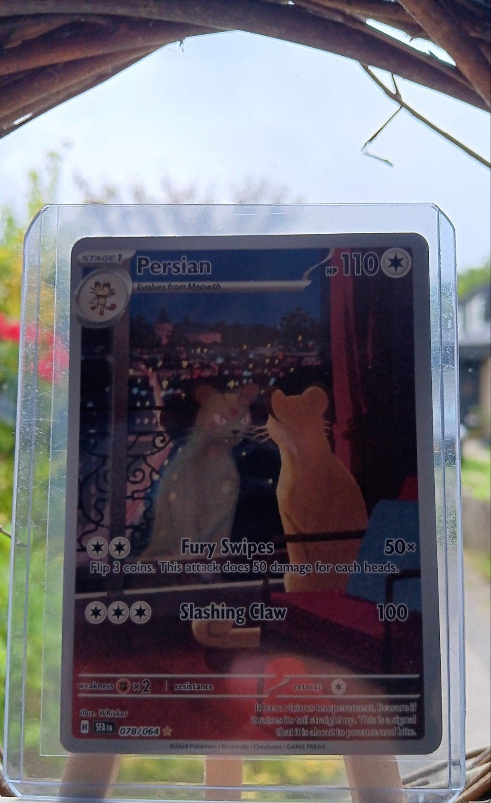 Pokemonkaart Persian Full Art, Verzenden, Nieuw