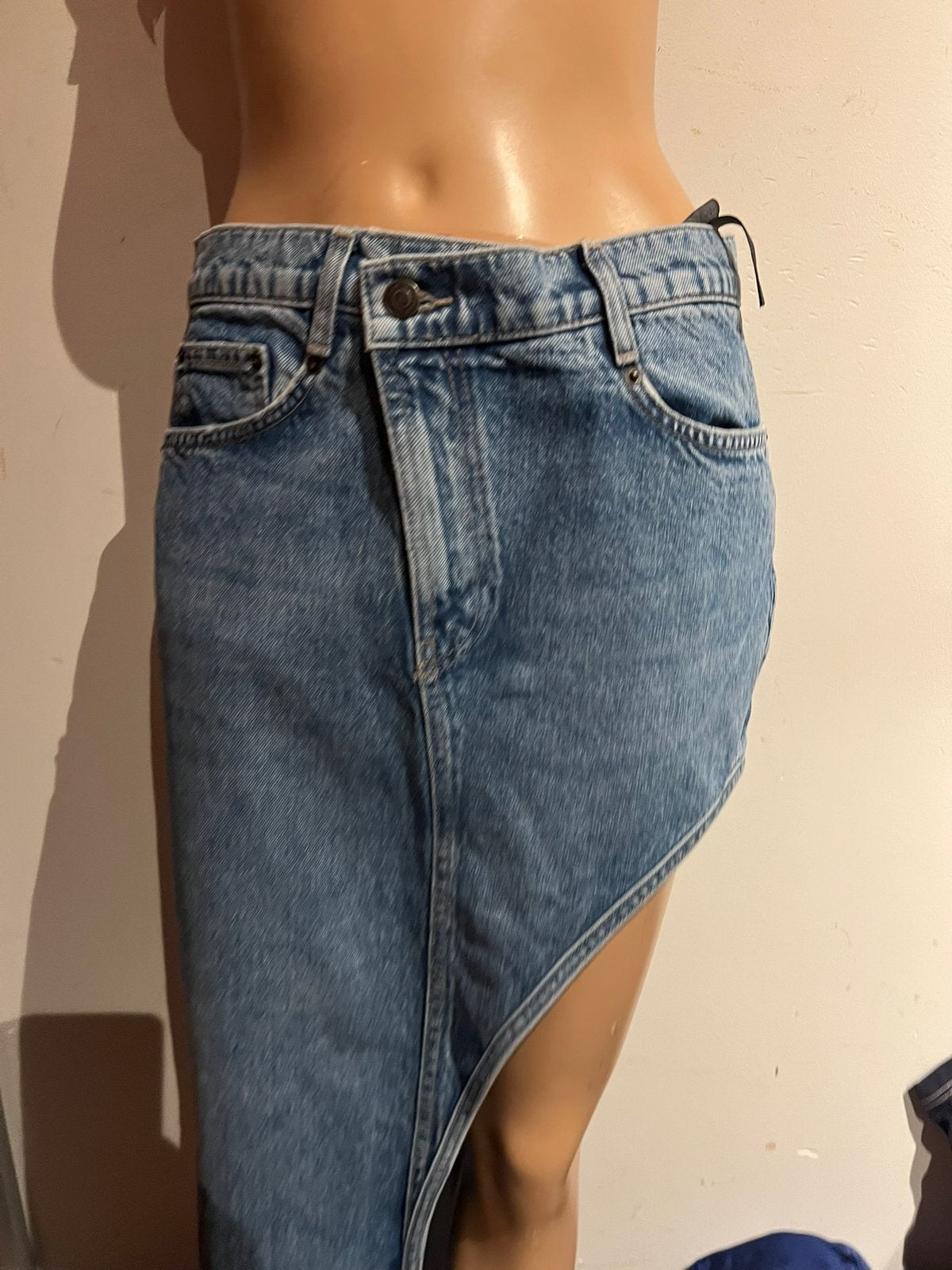 Zara spijkerrok maat m zgan, Kleding | Dames, Maat 38/40 (M), Blauw, R, Zara