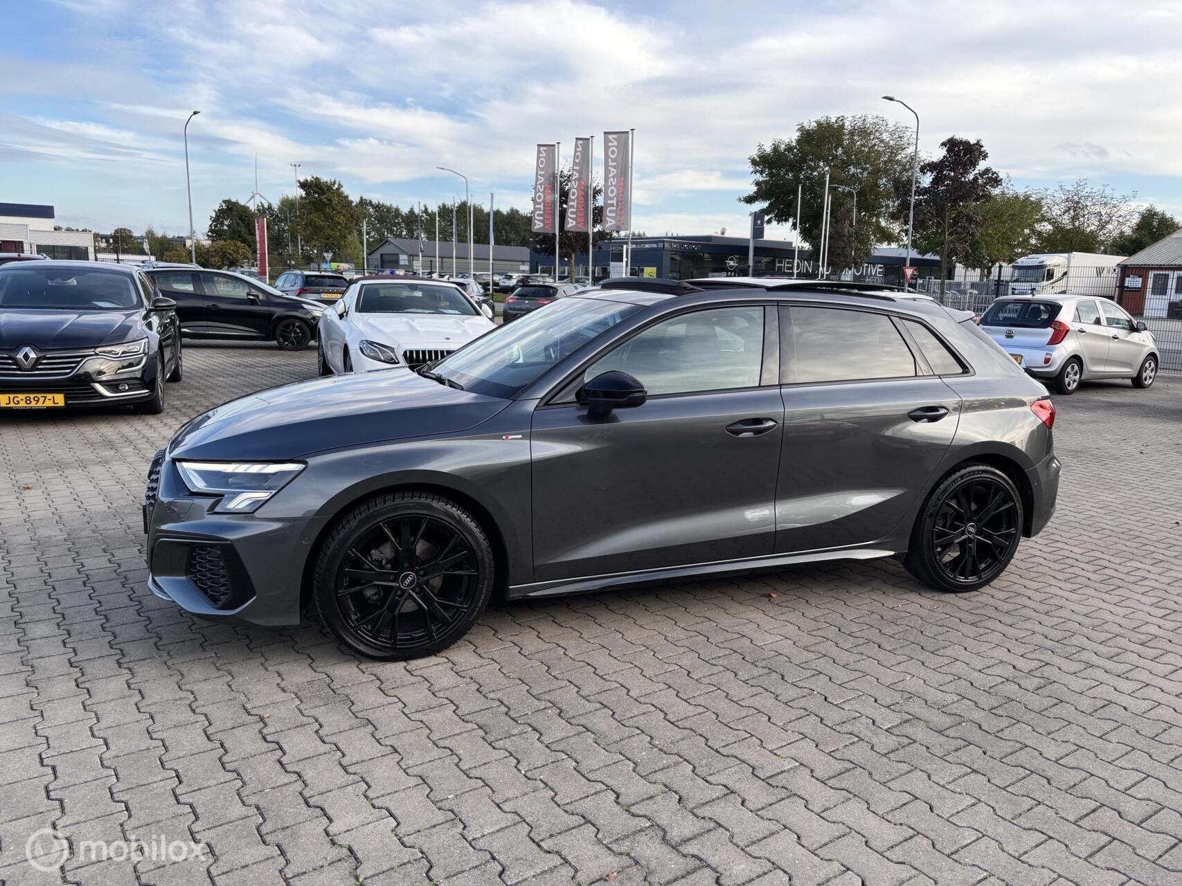 Audi A3 Sportback 35 TFSI S LINE PANODAK VOLL OPTIE,S, Auto's, Verwarmde buitenspiegels, 4 cilinders, 150 pk, Alcantara