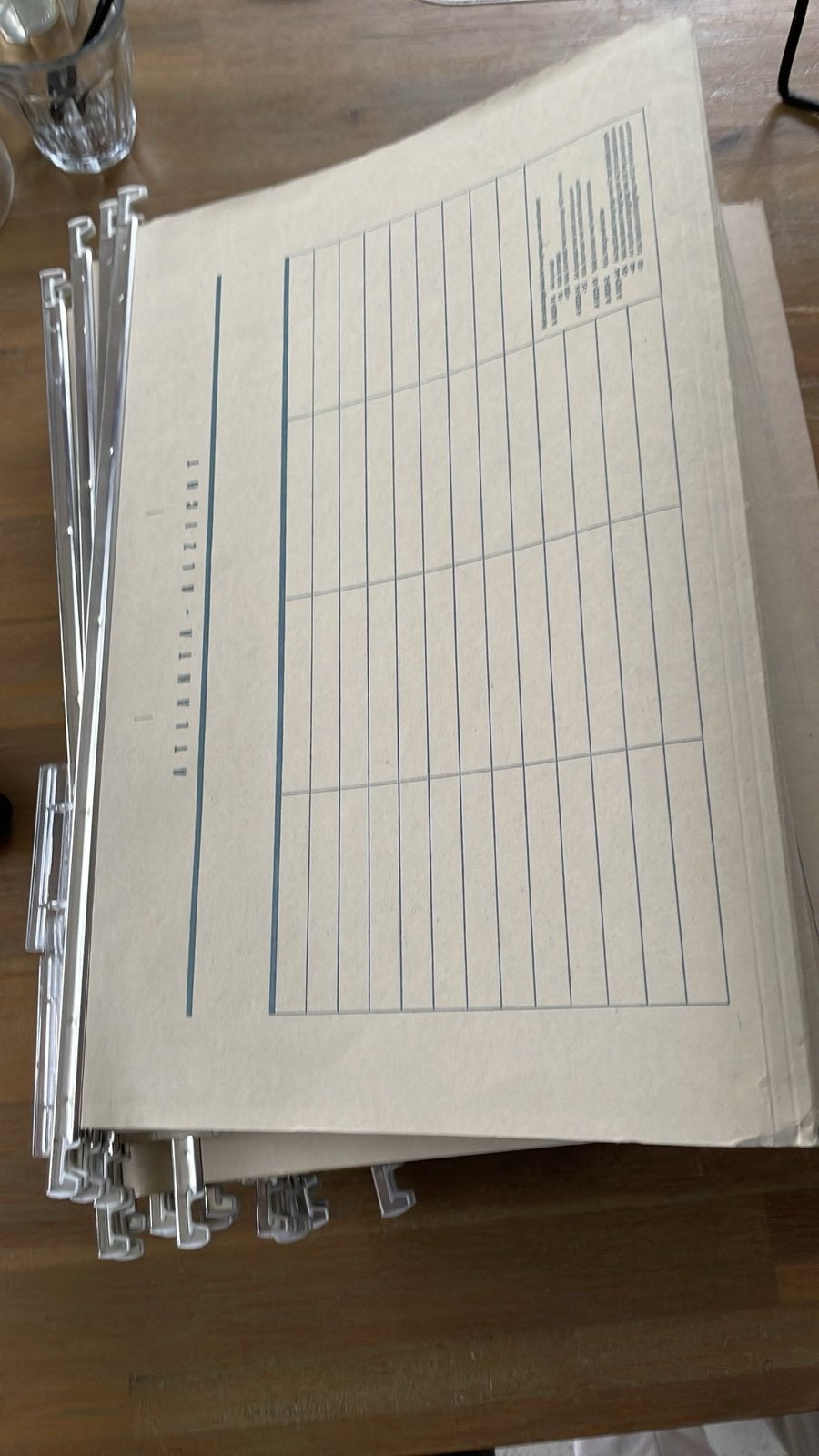 24 Hangmappen, Ophalen, 50 tot 100 cm, Zo goed als nieuw, Minder dan 100 cm