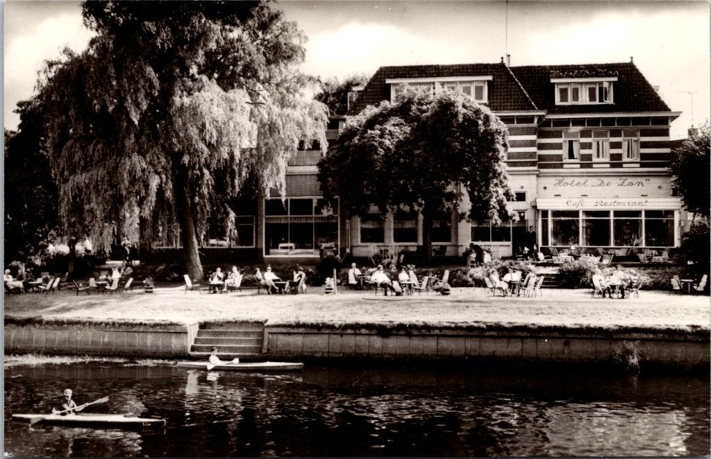 Ommen - 12 oude ansichtkaarten II, Verzamelen, Ansichtkaarten | Nederland, Verzenden, 1960 tot 1980, Gelopen, Overijssel