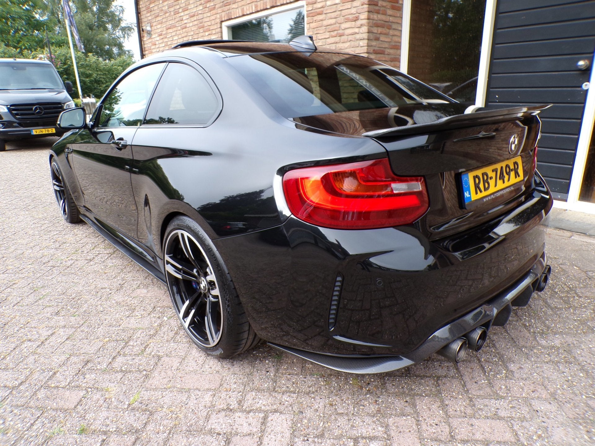 BMW 2-serie Coupé M2 DCT M Perfomance Automaat / leder / Sc, Auto's, Achterwielaandrijving, Gebruikt, 4 stoelen, Zwart