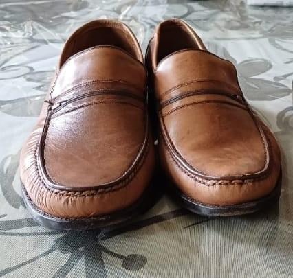 Mooie bruine leren heren schoenen. Merk: G. Martini. Mt.46!, Kleding | Heren, G. Martini, Bruin, Verzenden, Zo goed als nieuw