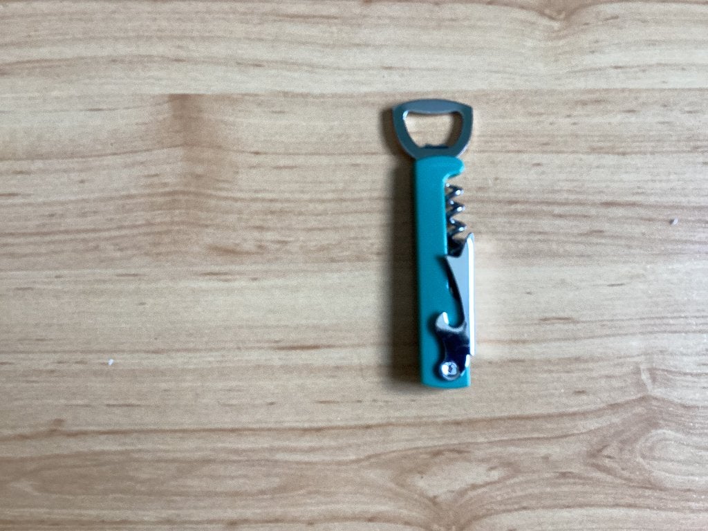 Flessenopener met kurkentrekker, Ophalen of Verzenden, Nieuw, Rvs of Chroom