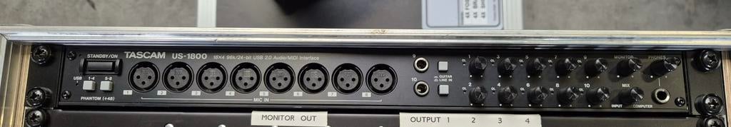 Tascam US-1800 , audio/midi Interface, Ophalen of Verzenden, Gebruikt