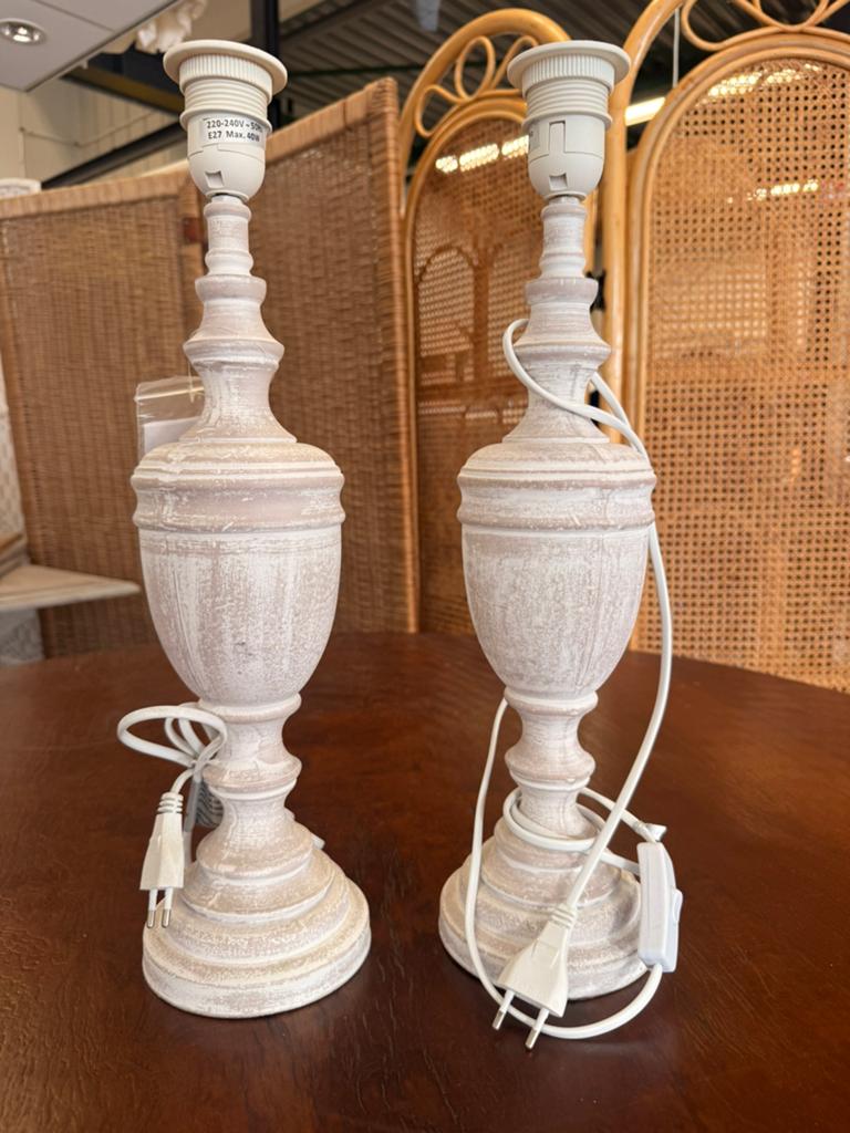 Lampevoet brocante, Huis en Inrichting, Lampen | Tafellampen, Ophalen of Verzenden, Zo goed als nieuw, Minder dan 50 cm