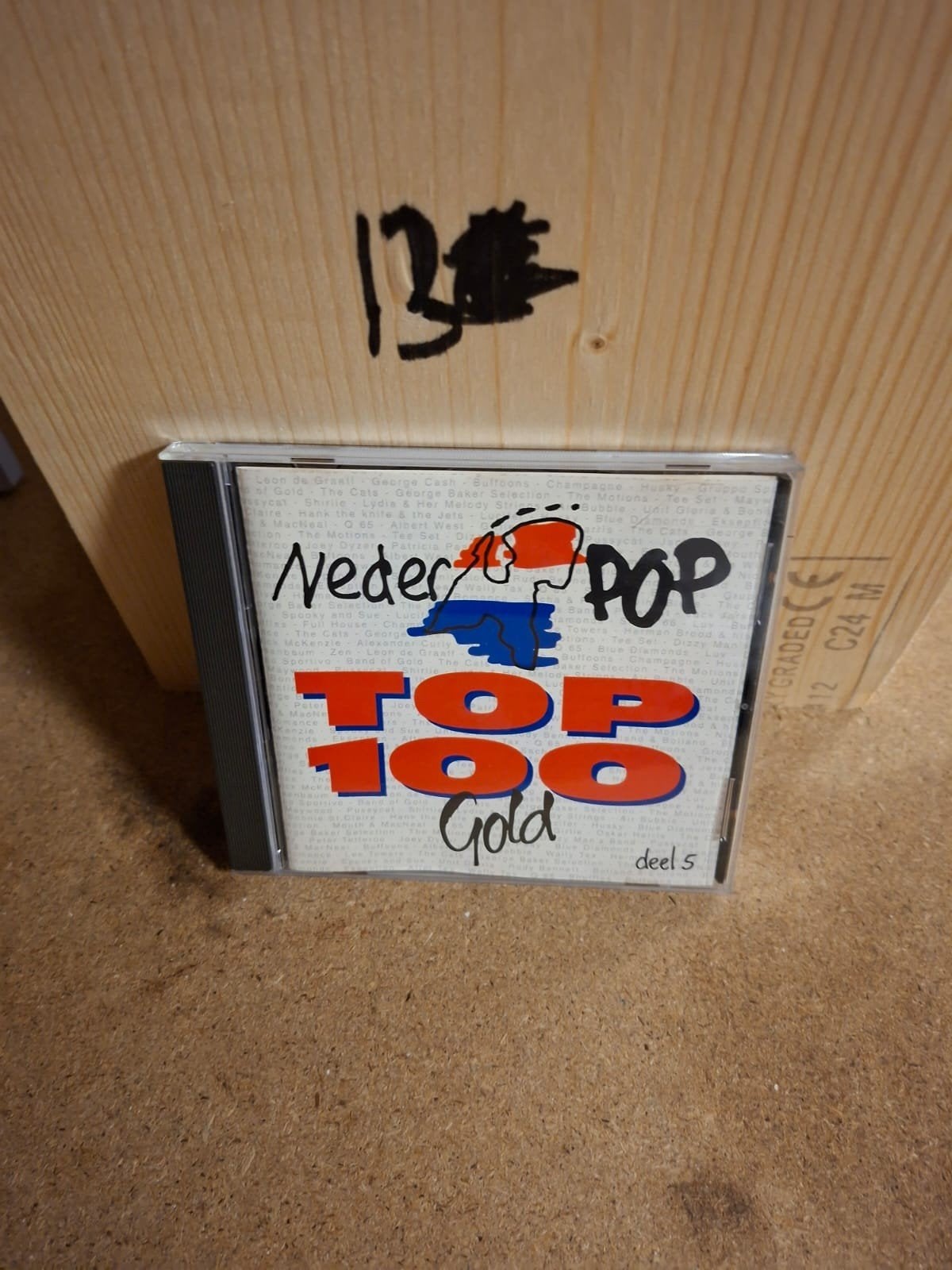 Nederpop Top 100 Gold deel 5 CD - Diverse artiesten, Gebruikt, Pop, Ophalen of Verzenden, Verzamelalbum