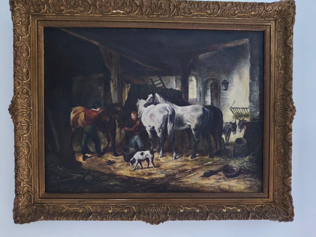 Schilderij, Ophalen