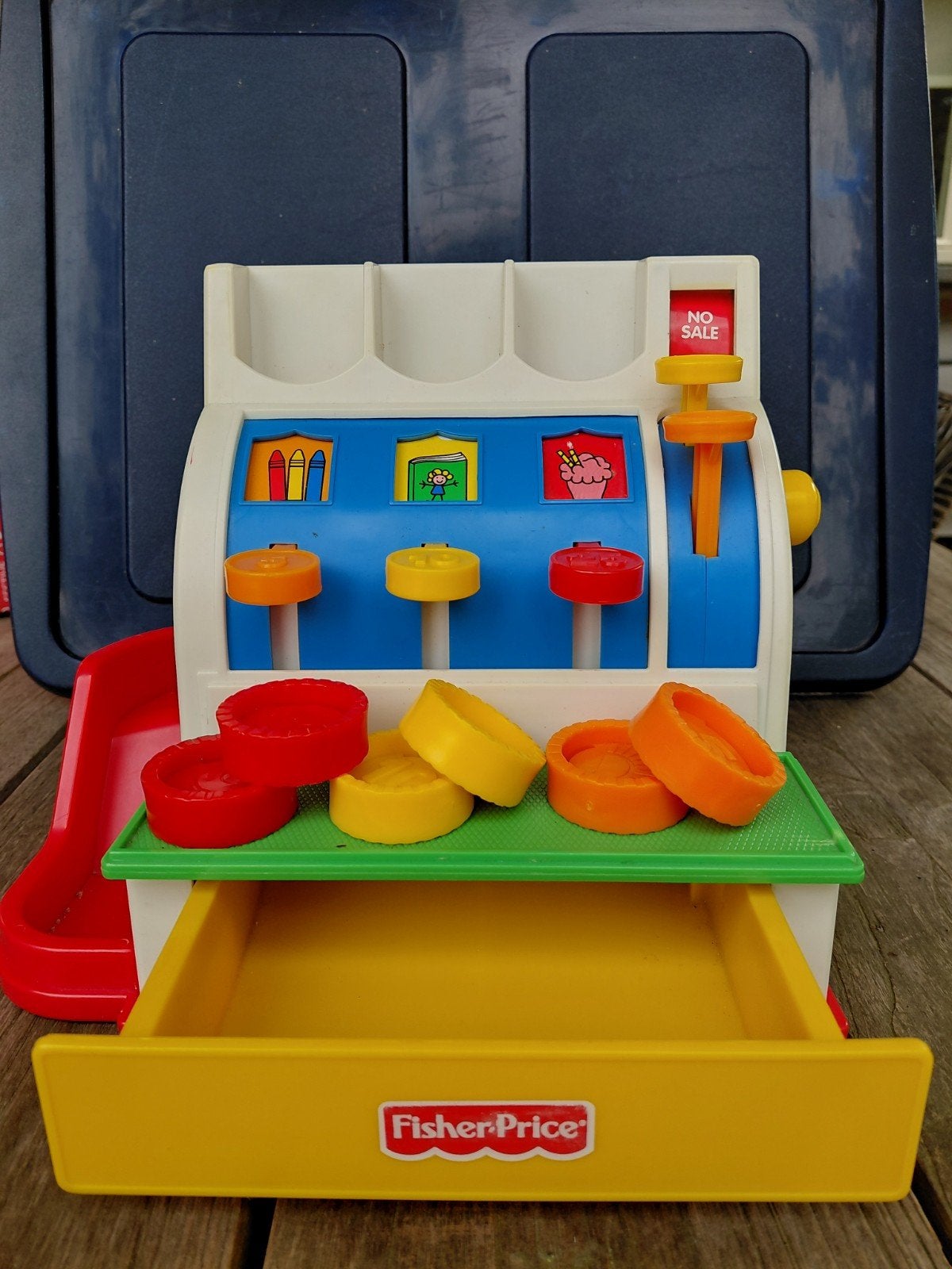 Fisher-Price Kassa Speelgoed, Ophalen of Verzenden, Gebruikt, Speelset, Met geluid