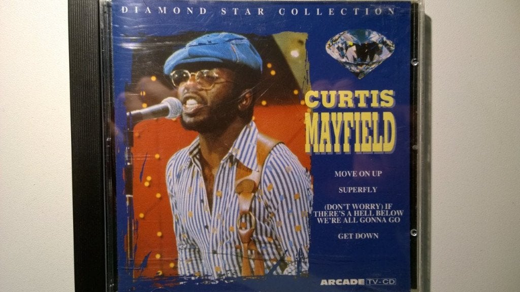 Curtis Mayfield - Diamond Star Collection, Ophalen of Verzenden, 1960 - 1969, Zo goed als nieuw, Soul of Nu Soul