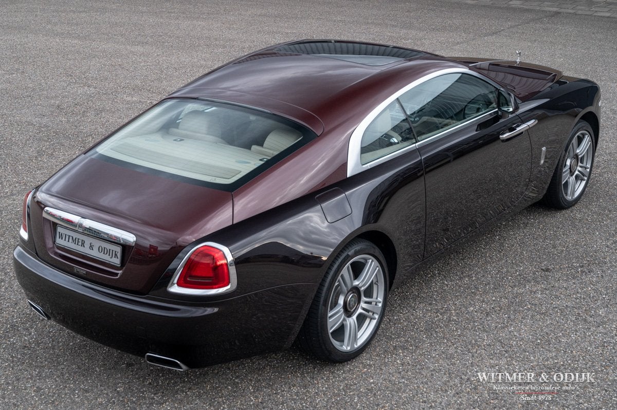 Rolls-Royce Wraith 6.6 V12 (bj 2014, automaat), Auto's, Automaat, Dealer onderhouden, Gebruikt, Beige