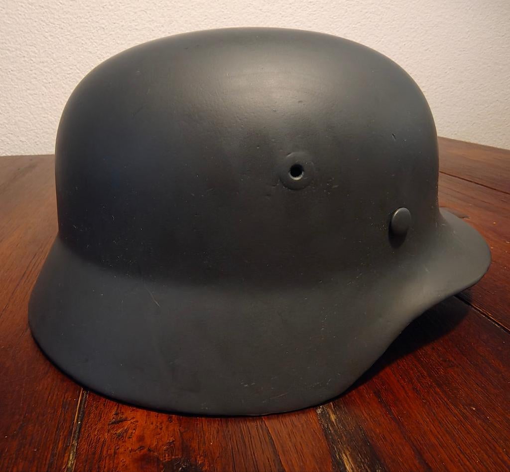 Luftwaffe helm M40, Verzamelen, Ophalen of Verzenden, Luchtmacht, Duitsland, Helm of Baret