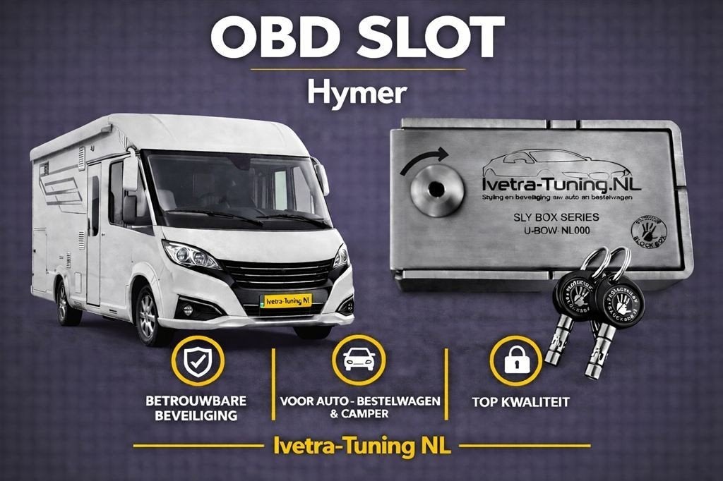 OBD Slot Hymer | OBD Beveiliging Hymer, Verzenden, Info@ivetra-tuning.nl | www.ivetra-tuning.nl, Ivetra-Tuning NL, Huissen