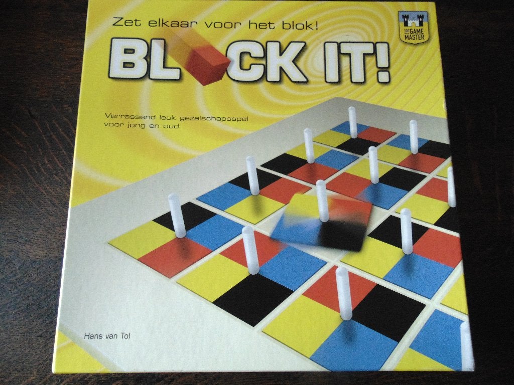 Block it Spel van de Game Masters, Een of twee spelers, Ophalen of Verzenden, Gebruikt, The game Masters