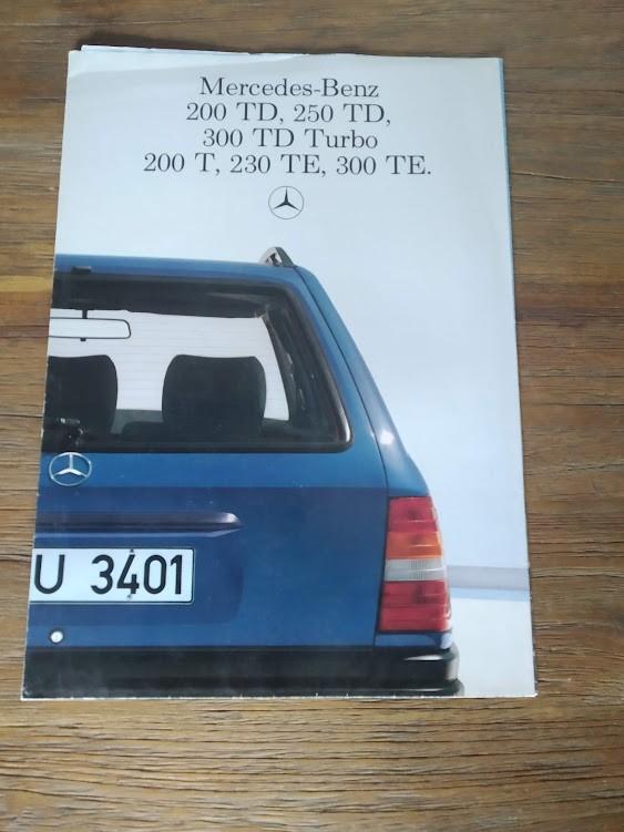 Mercedes 200 TD / 250 TD / 300 TD Turbo / 200 T / 230 TE, Verzenden, Zo goed als nieuw, Mercedes